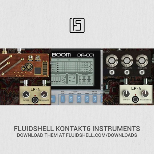 Fluidshell Plugins DR001+NoiseBox)+K - OSC [Demo 01 85BPM]