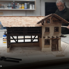 Krippe selbst gebaut