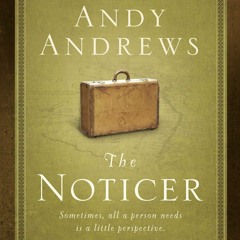 Read The Noticer Sometimes, All A Person Needs Is A Little Perspective