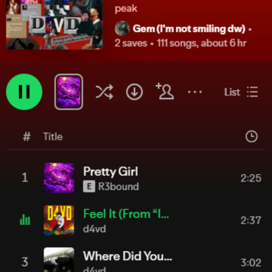 Stream D4vd - Leave Her by ☆drop.the.4ddy☆ | Listen online for free on ...