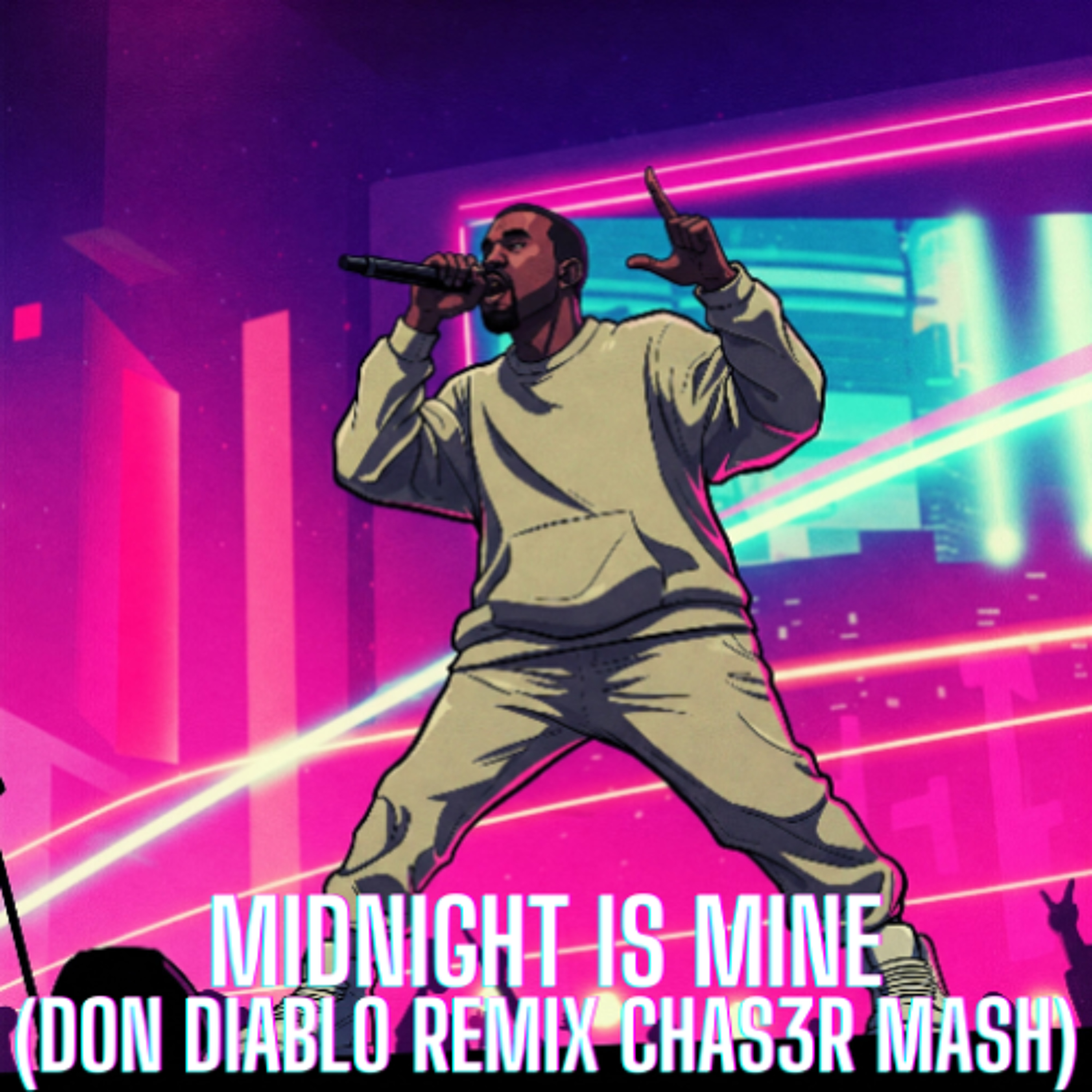 M83 vs Kanye - Midnight is Mine (Don Diablo Remix CHAS3R Mash) episode artwork