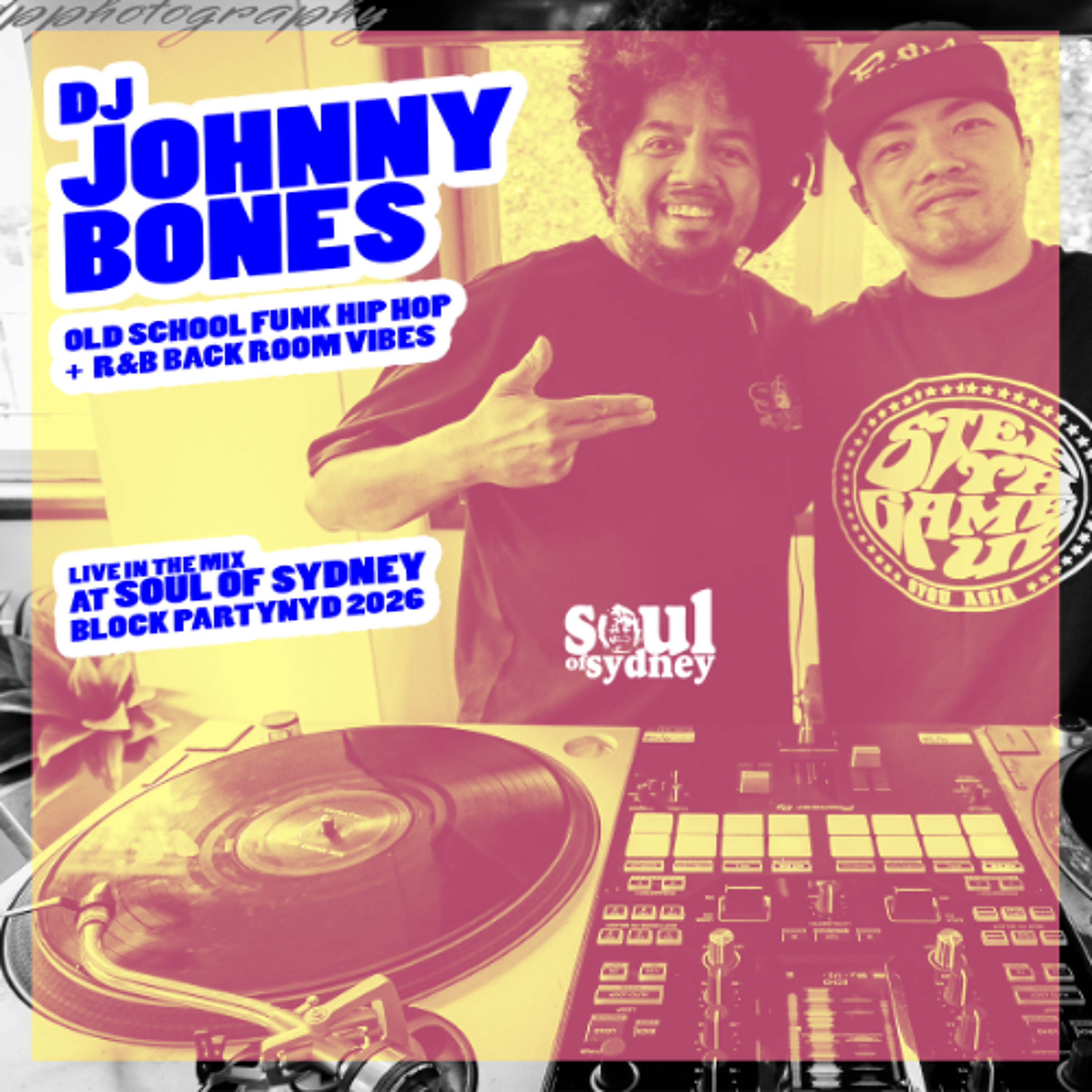 JOHNNY BONES @ SOUL OF SYDNEY NYD 2026 | Old School R&B Hip Hop Funk Vibes | 437
