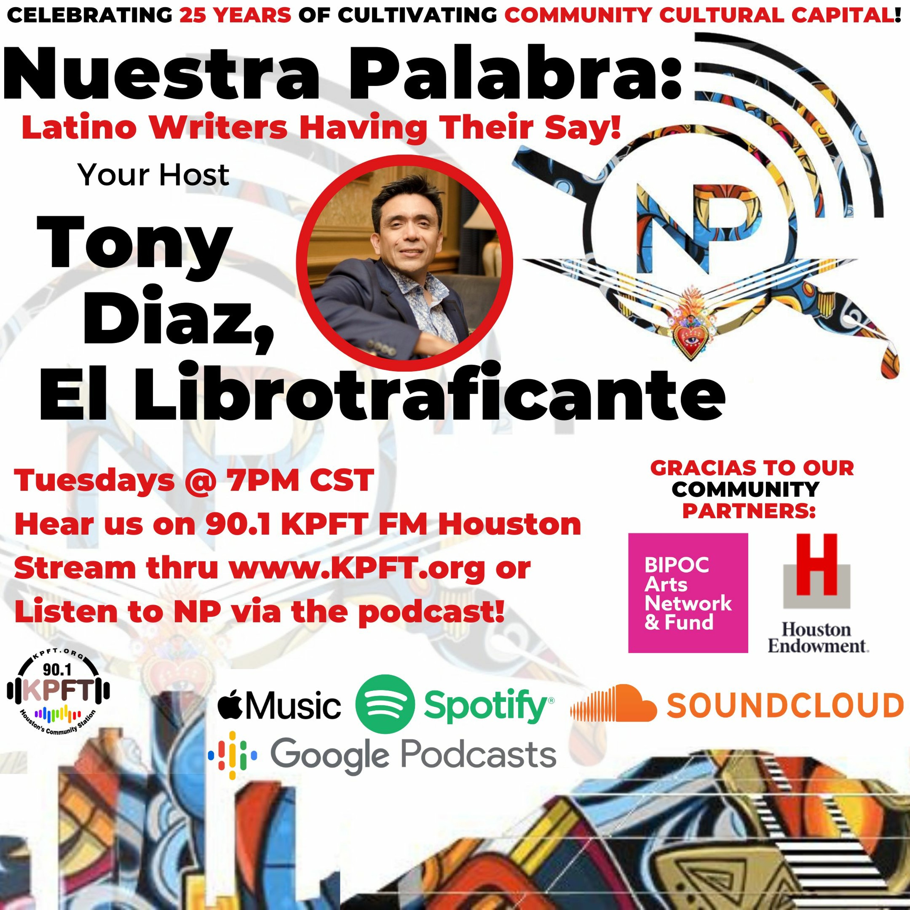Nuestra Palabra: Latino Writers Have Their Say w/ Tony Diaz