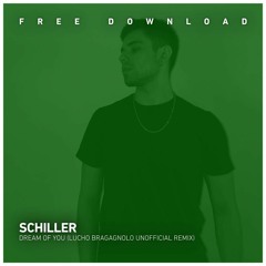 FREE DOWNLOAD: Schiller - Dream Of You (Lucho Bragagnolo Unofficial Remix)