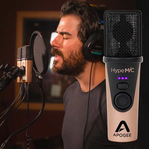 Stream Lead Vocal - Apogee HypeMiC Compression Level 3 by Apogee