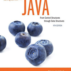 [FREE] KINDLE 📂 Starting Out with Java: From Control Structures through Data Structu
