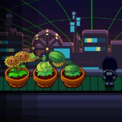 A PLANTS' WORLD? (DELTARUNE - A CYBER'S WORLD x PvZ - Graze the Roof mashup Remix)