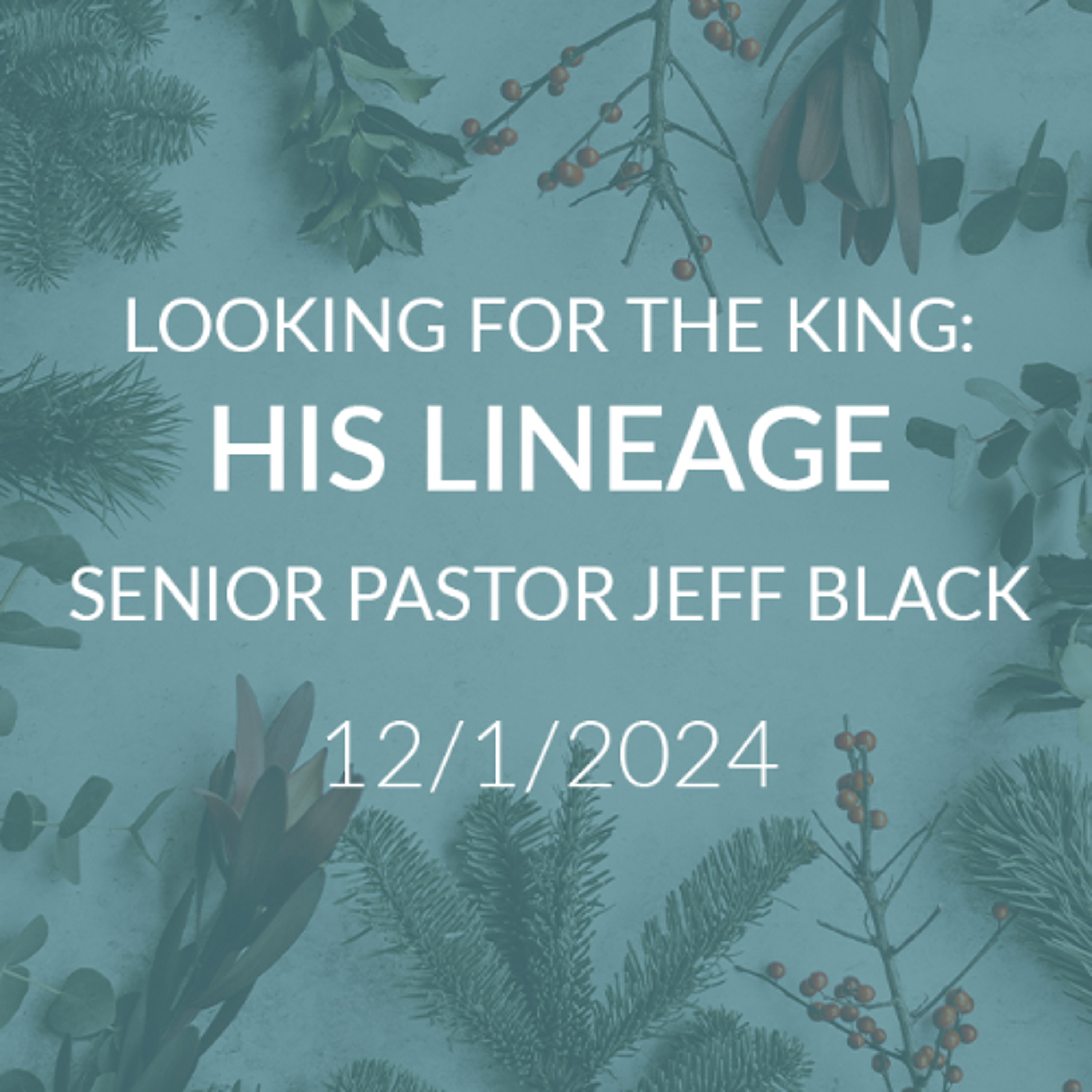 Looking for the King: His Lineage episode artwork