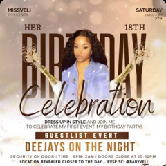 MISS VELI 18TH BIRTHDAY PARTY LIVE AUDIO MIXED BY J3 HOSTED BY DEEJAY RJ, DEEJAY TY & DJREMAR!