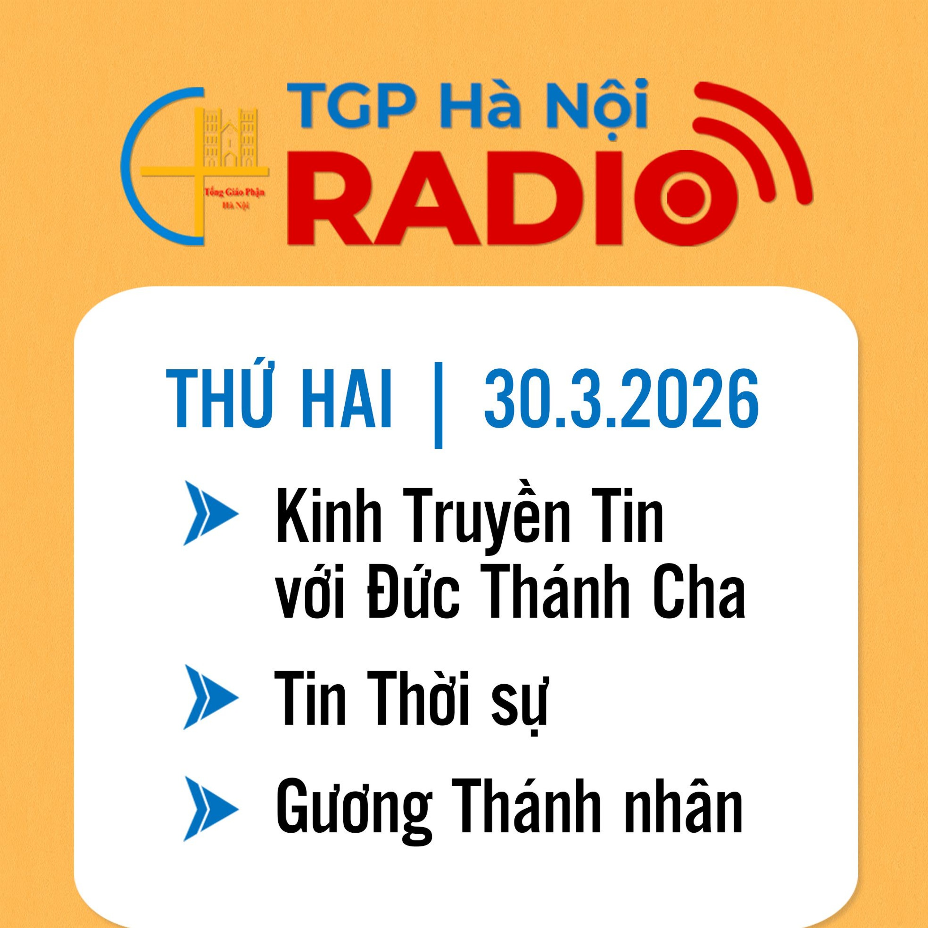 Thứ Hai ngày 30/3/2026 episode artwork