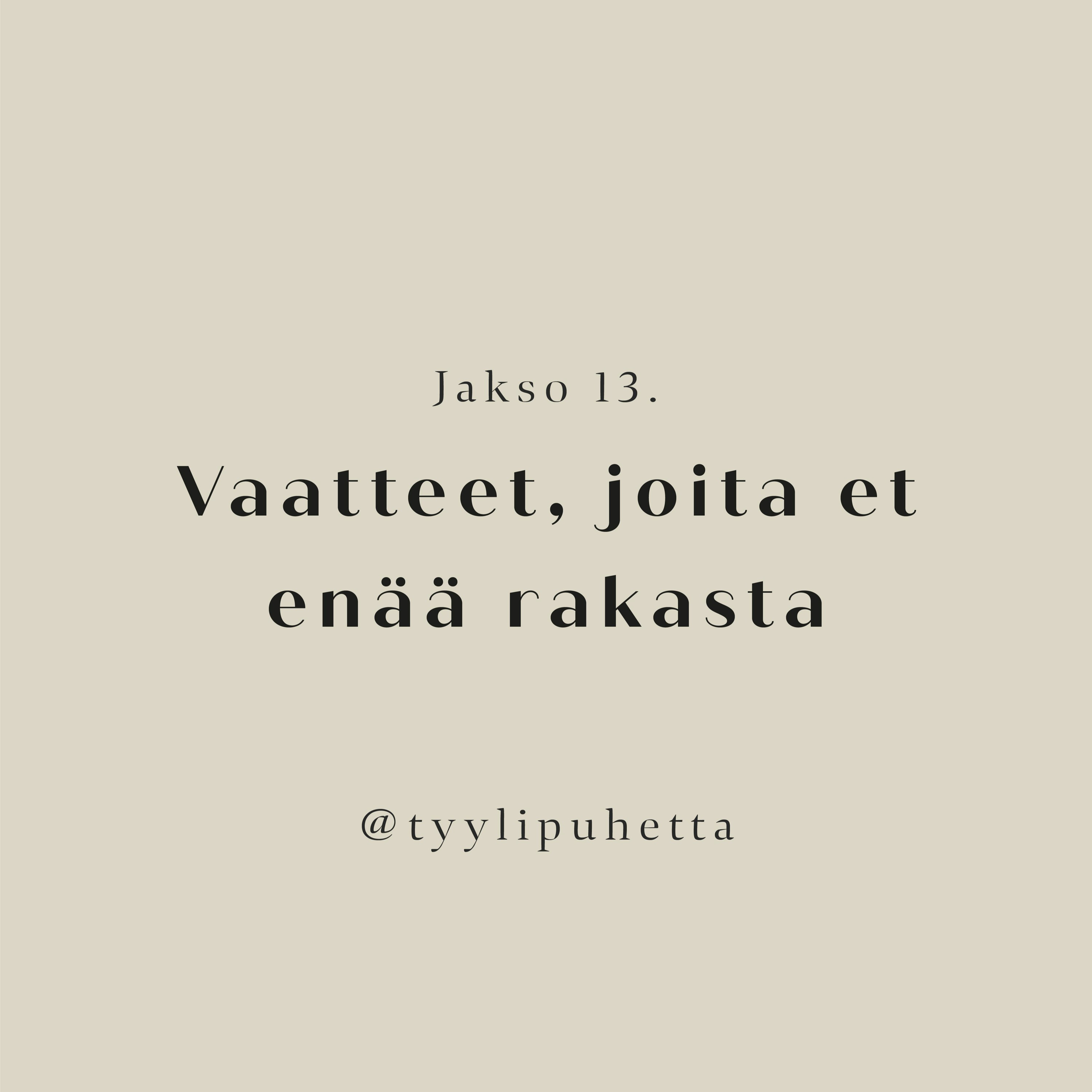 Tyylipuhetta Podcast