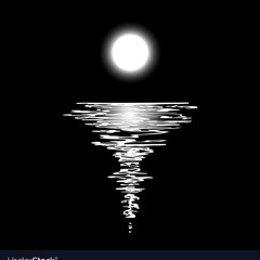 Full Moon Reflection