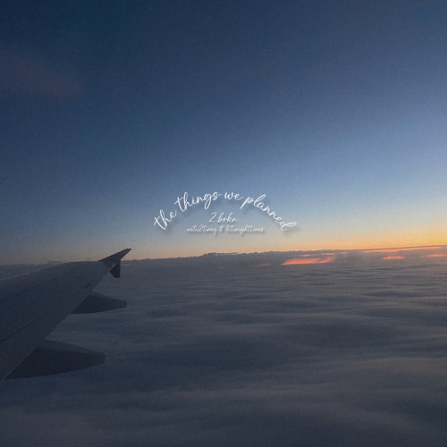 the things we planned