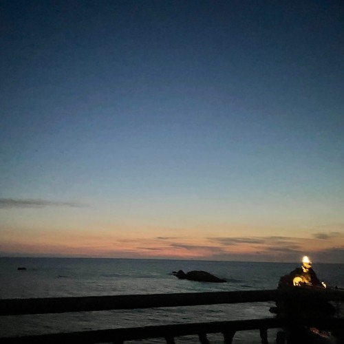 night docks, near the beacon