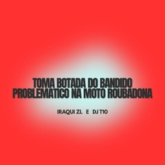 Toma Botada do Bandido Problemático na Moto Roubadona