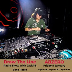 #290 Draw The Line Radio Show 05-01-2024 with guest mix 2nd hr by Abzero