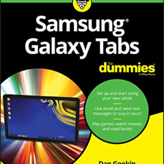 Read EBOOK 📝 Samsung Galaxy Tabs For Dummies (For Dummies (Computer/Tech)) by  Dan G