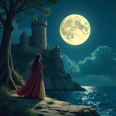 The Moon Watches Over Her