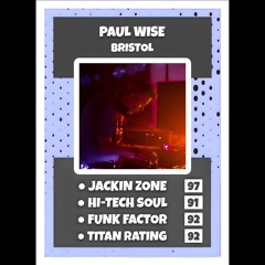 TOP JOCKS: "PAUL WISE" - DEMONSTRATION PURPOSE - DJ MIX SERIES