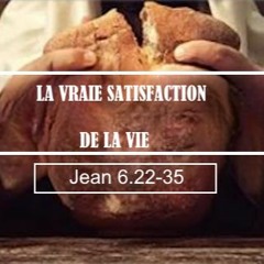 Série Jean (21) La vraie satisfaction de la vie - Jean 6.22-35 ( Michel Gabarri)