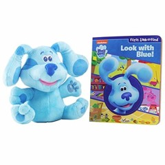 [ACCESS] EPUB 📕 Blue’s Clues and You – First Look and Find and Blue Plush Toy Gift S