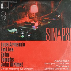 John Dirimat [Sinapsi] @Ameliactronic 08.01.22 Milano