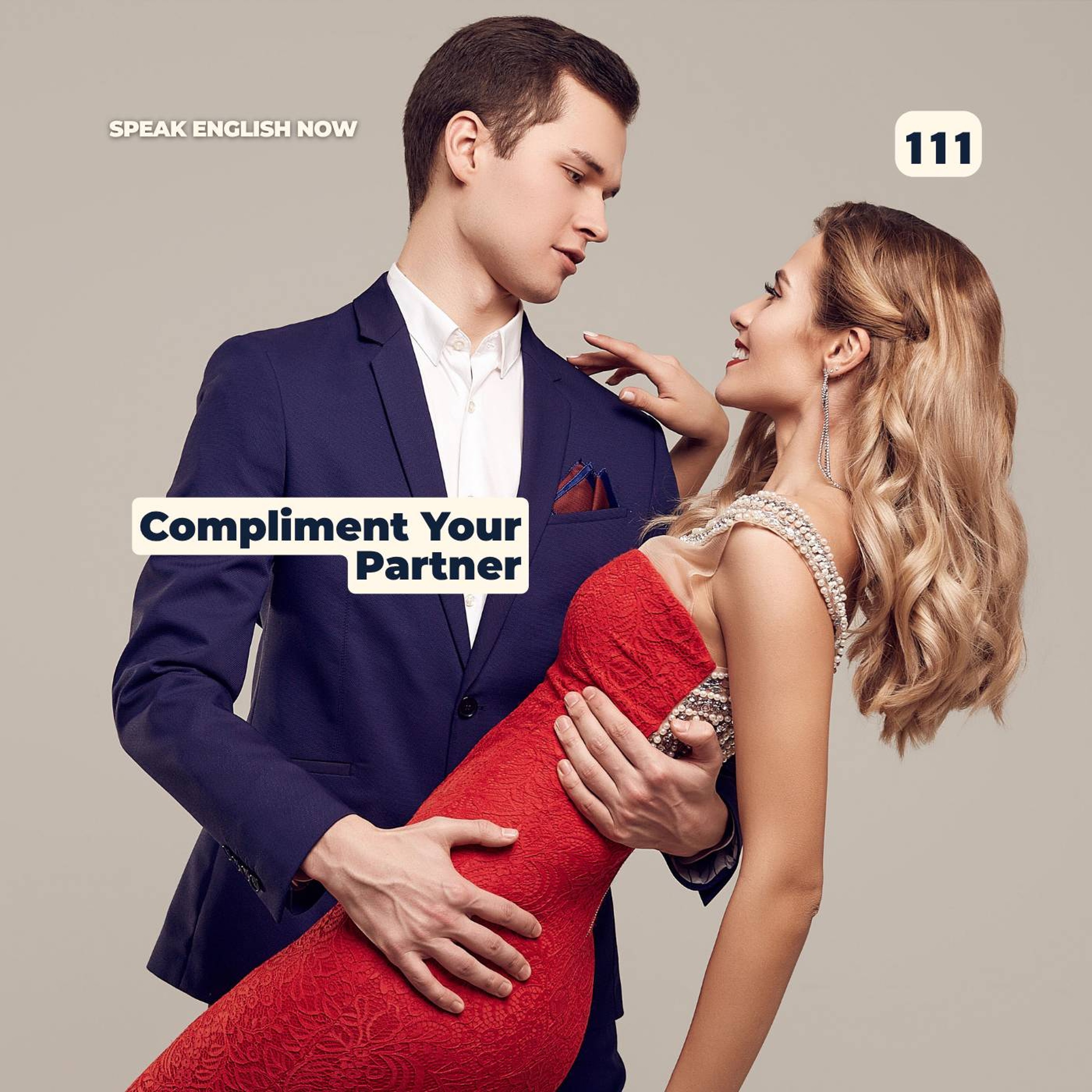 #111 How to compliment your partner in English episode artwork