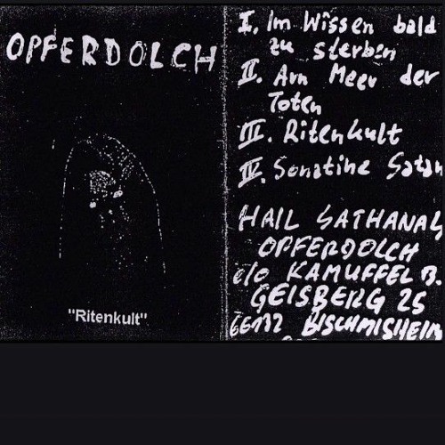 OPFERDOLCH - RITENKULT