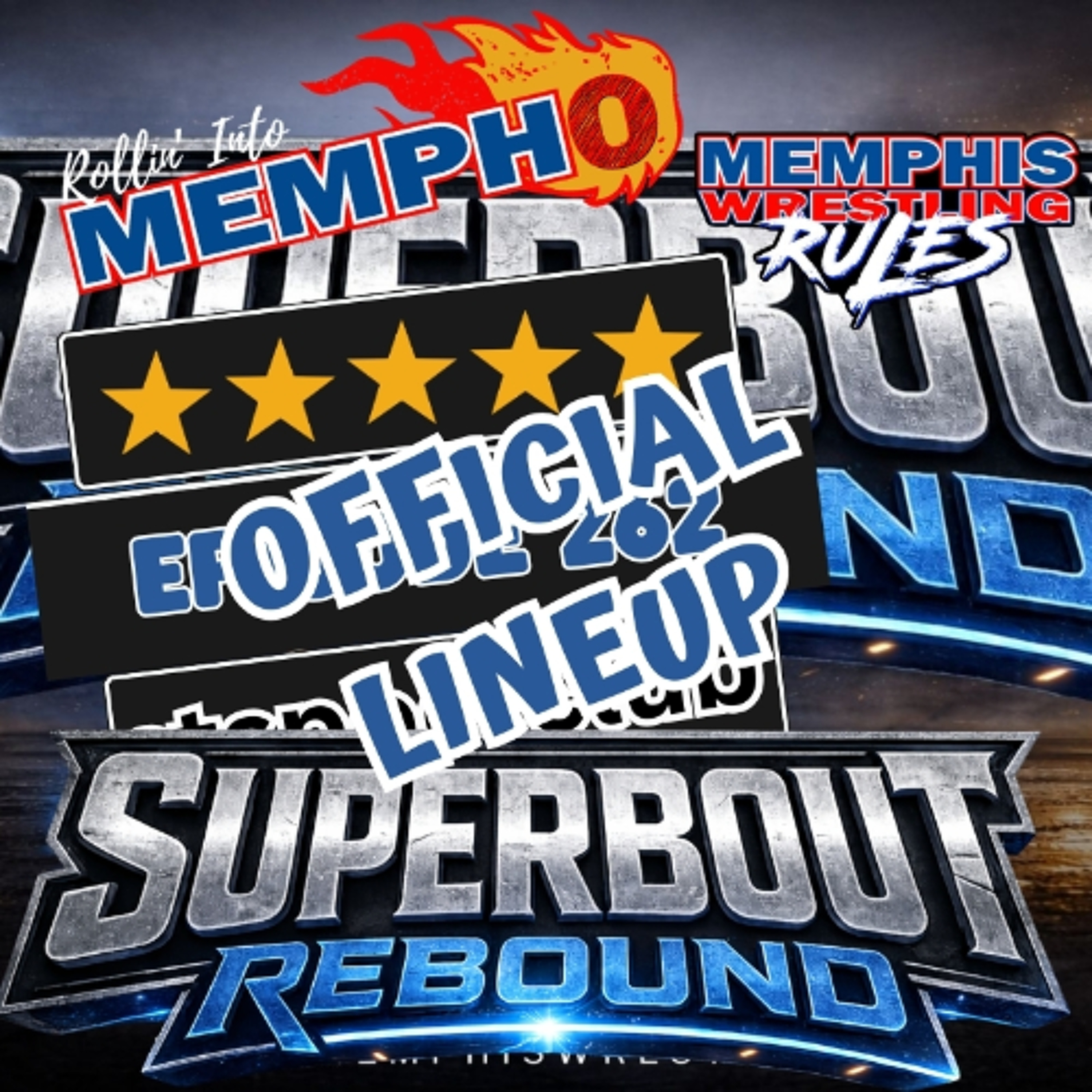 OFFICIAL LINEUP Memphis Wrestling, Episode 262 episode artwork
