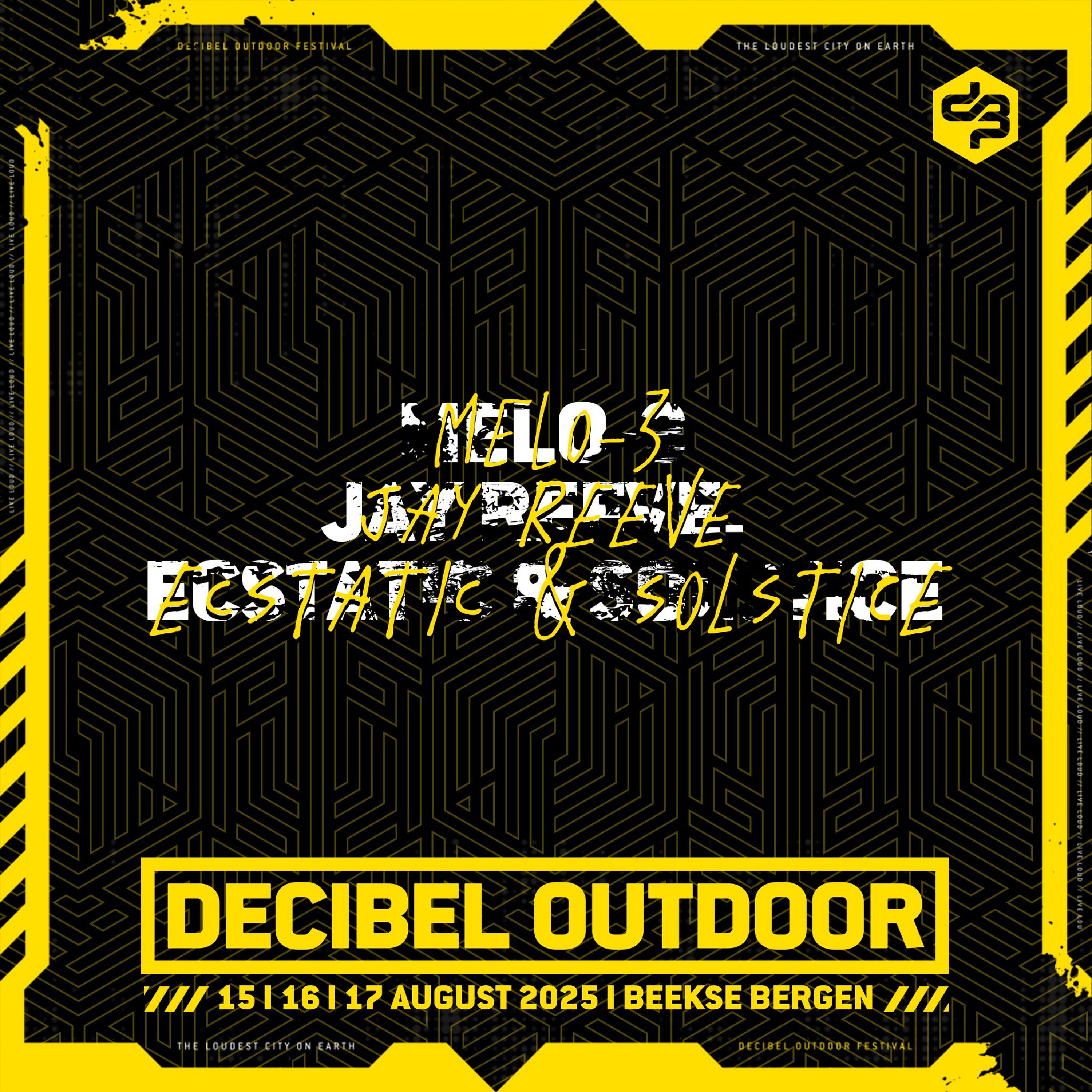 Melo-3 | Decibel outdoor 2025 | Sunday | Hardstyle episode artwork
