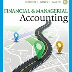 View EBOOK ✏️ Financial & Managerial Accounting by  Carl S. Warren,Jefferson P. Jones