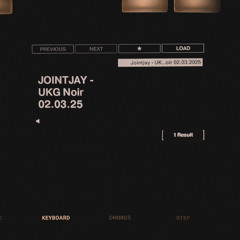 Jointjay - UKG mix Noir 02.03.25 (Roland SP404 MKll)