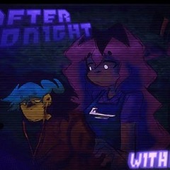 AFTER MIDNIGHT WITH LYRICS | FNF OURPLE GUY by DR-CYBER