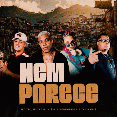 MC TH E MIURY - NEM PARECE (( DJs TERRORISTA & TACINHO ))
