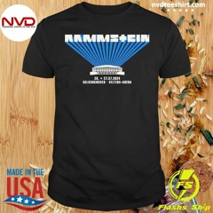 Rammstein 26, 27 Jul 2024 Gelsenkirchen – Veltins-arena Shirt