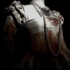 bloody white dress