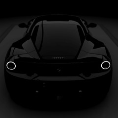 ALL BLACK FERRARI