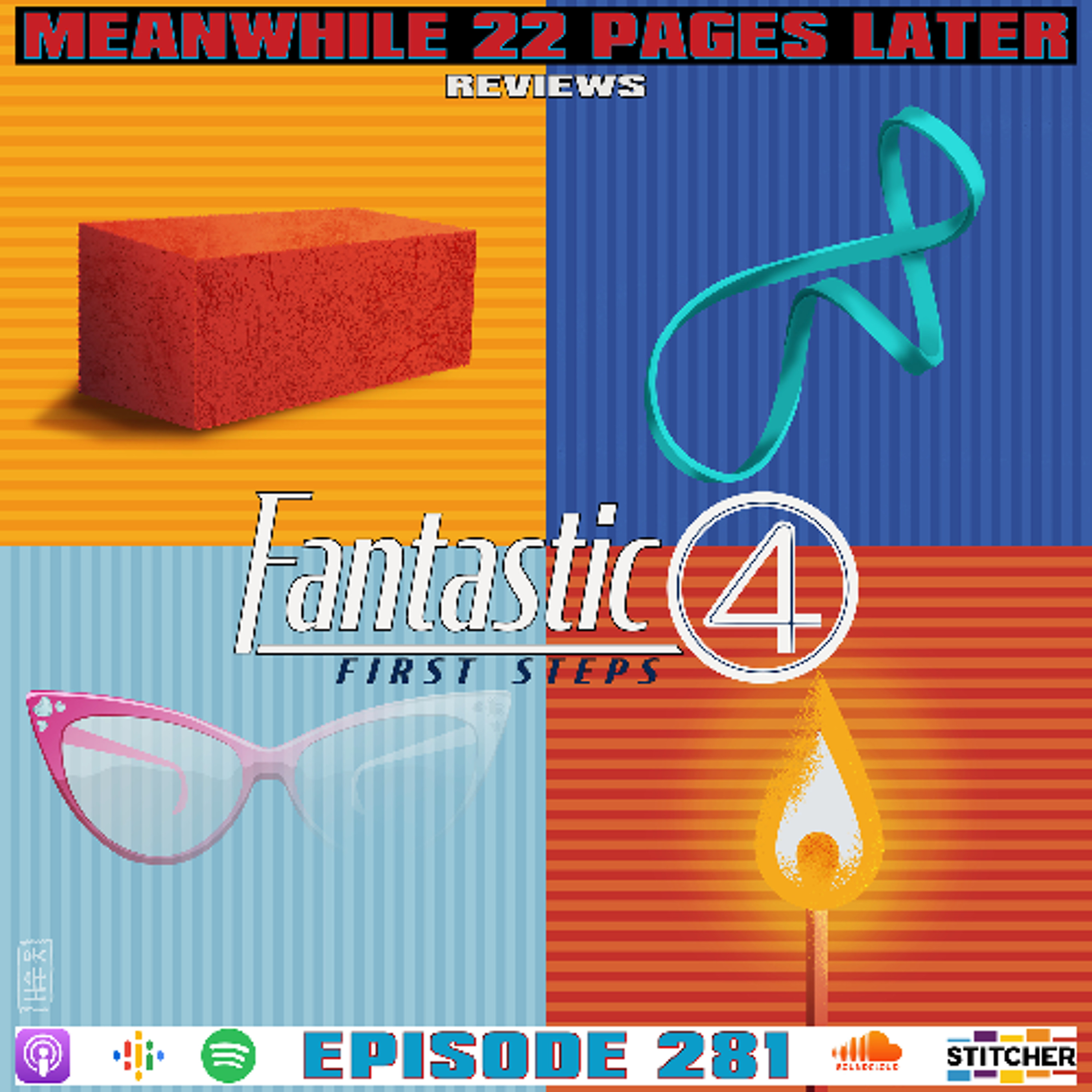 Episode 281: Fantastic Four: First Steps episode artwork