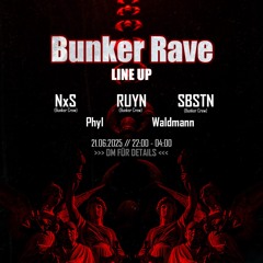 Waldmann @ Bunker Rave KG //21.06.2025 // 153 BPM Hardtechno Set