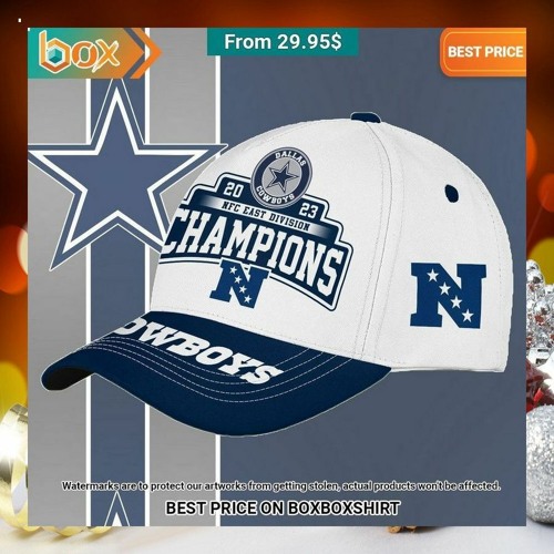 Stream Dallas Cowboys 2023 NFC East Division Champions Cap by