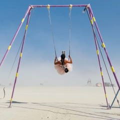 Sunrise on The Playa - (Burning Man 2024)