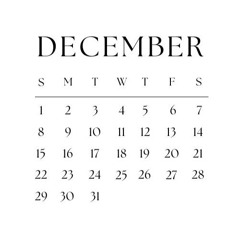 DECEMBER