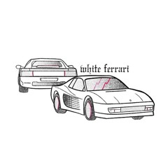 white ferrari