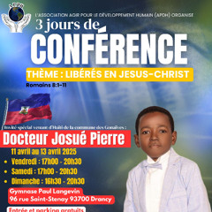 Pasteur.Benoit l Je loue ton nom Éternel l sa se yon profesi l APDH conference