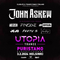 akizEh @ Utopia Trance w/ John Askew [03.02.2024 - Helsinki, Finland]