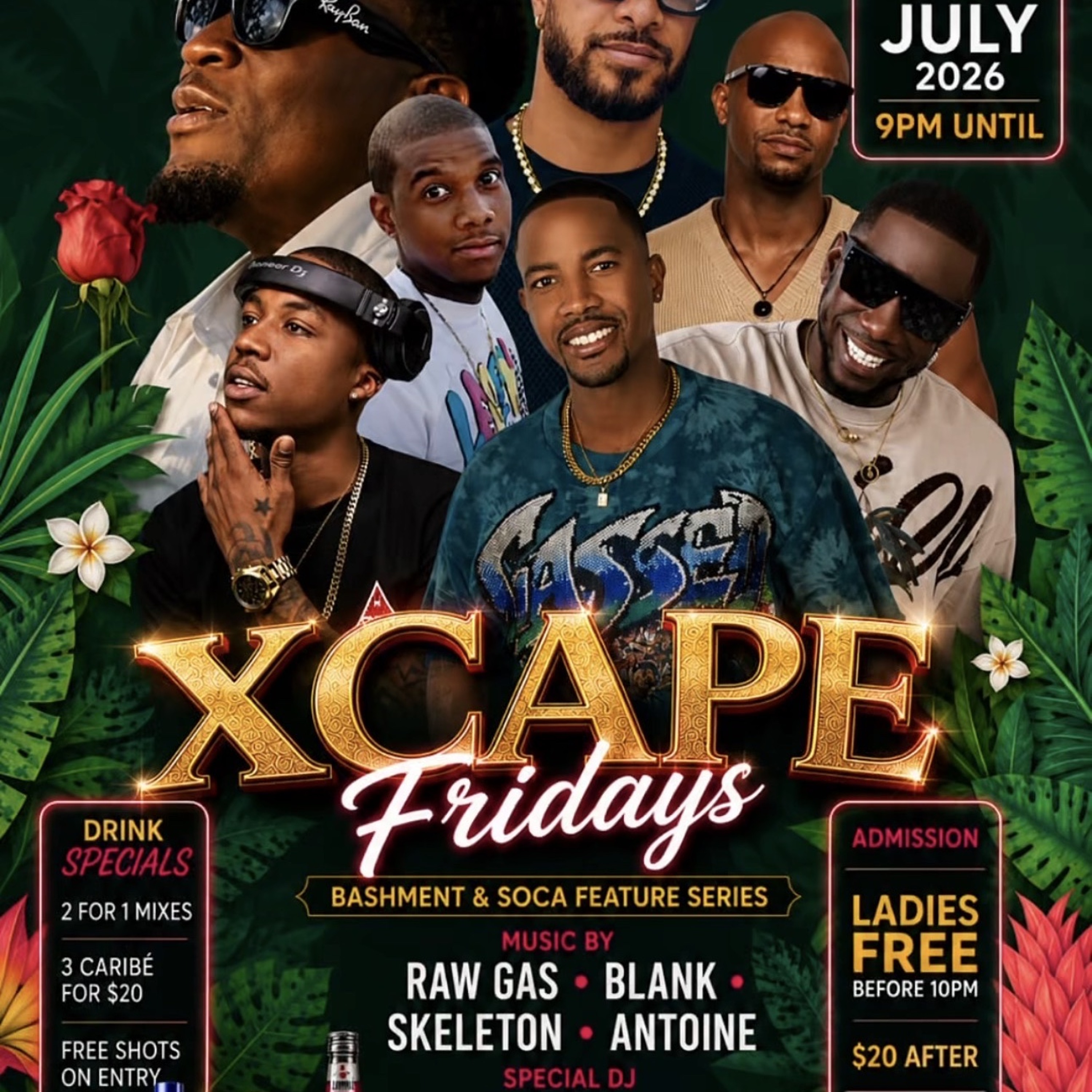 Raw Gas LIVE @ Xcape Fridays (10-07-2026) episode artwork