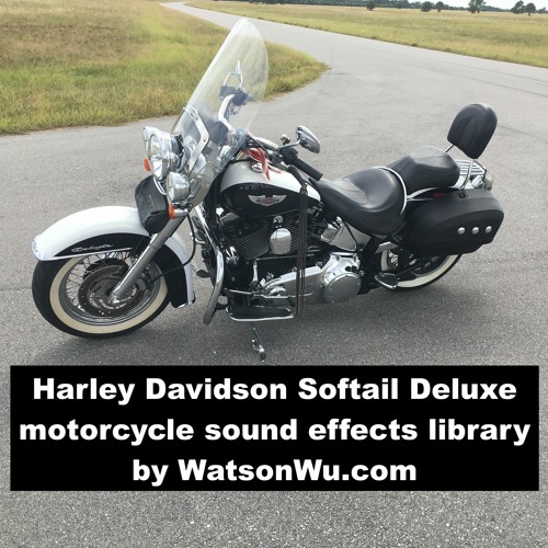Harley Softail Delux sound fx library