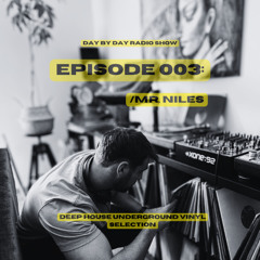 Deep House Underground Vinyl Selection |  DAY BY DAY Radio x Mr.Niles