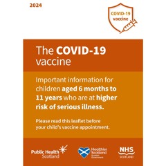 Winter COVID-19 vaccine for 6 months to 11 years
