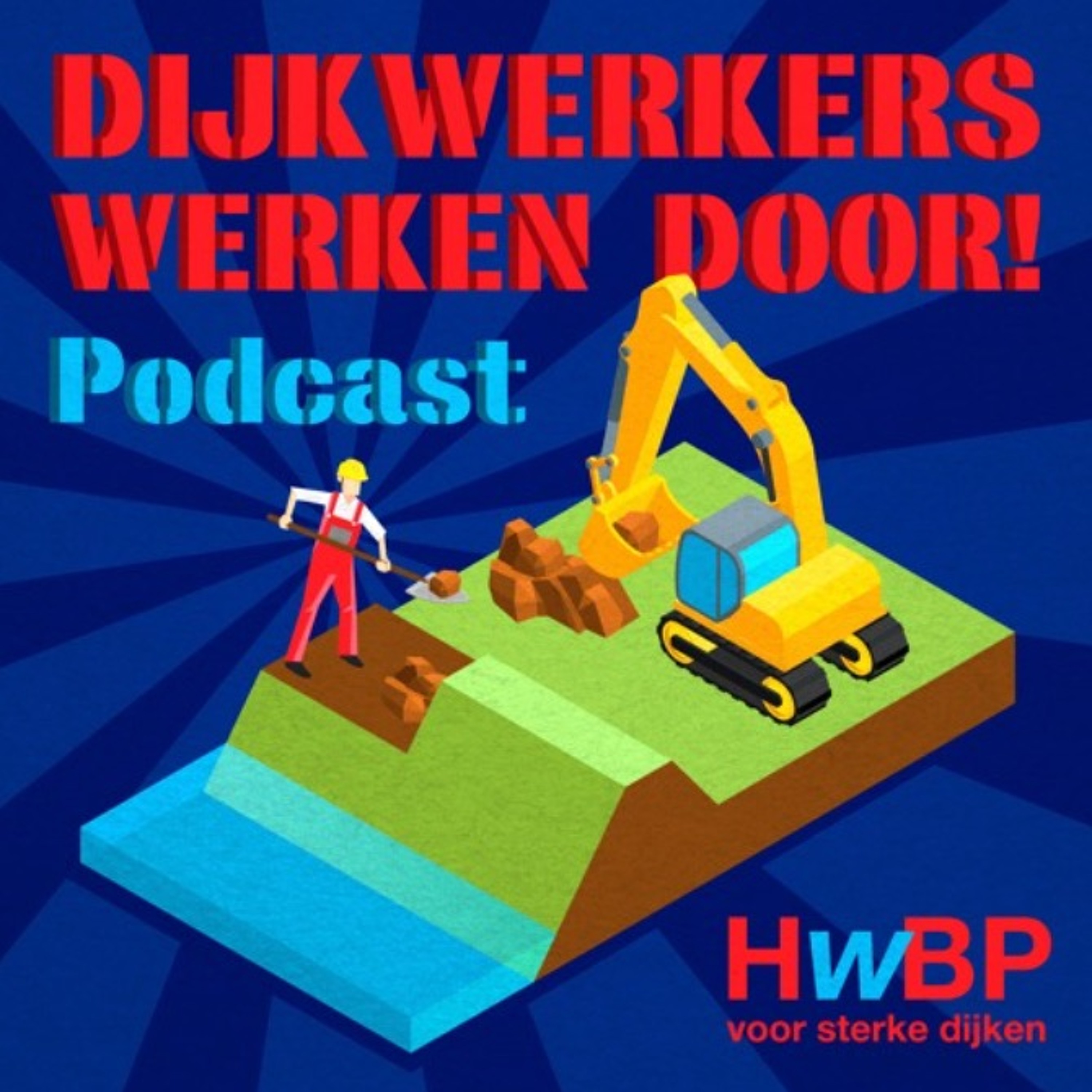 Dijkwerkers Werken Door
